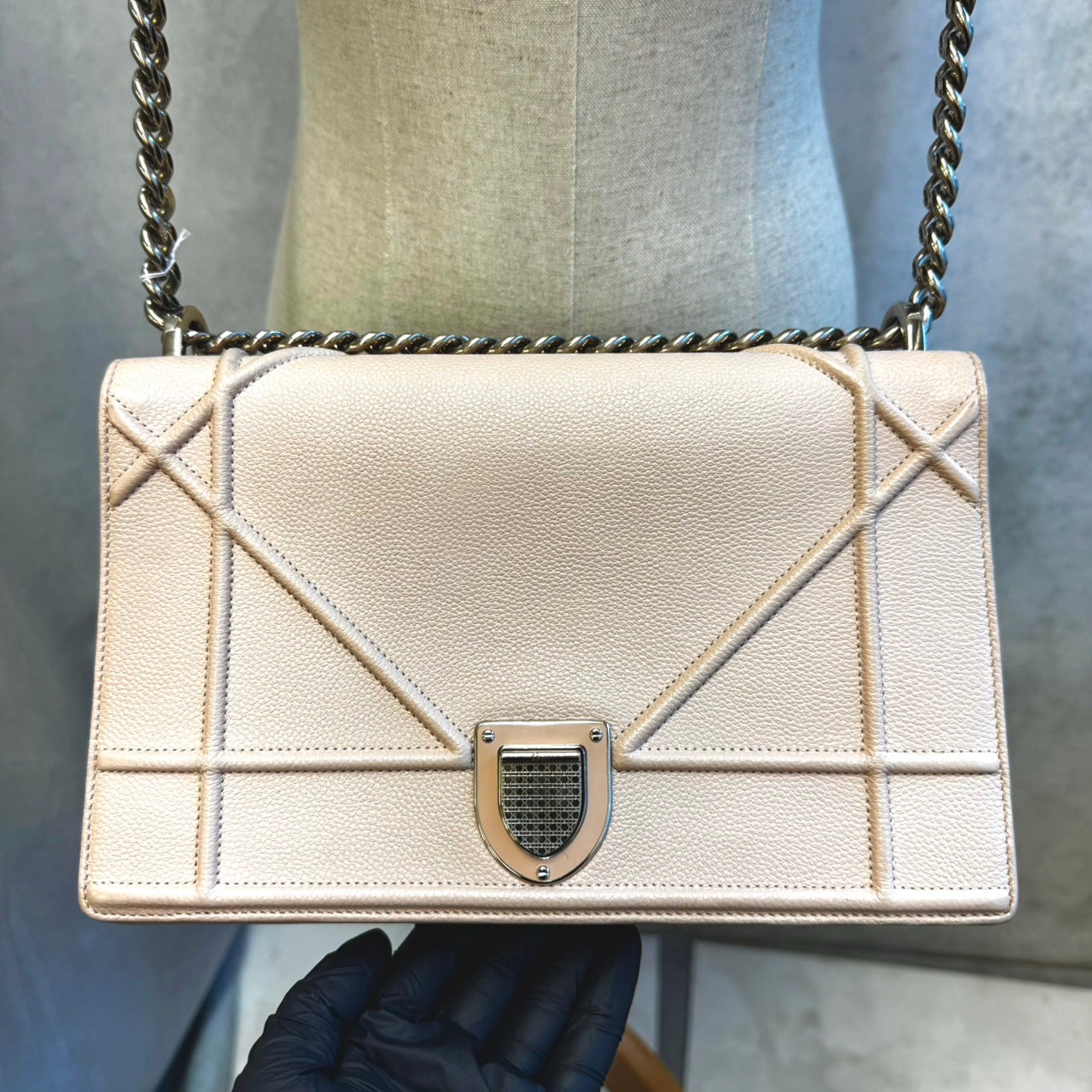 DIOR ディオラマ チェーンショルダー