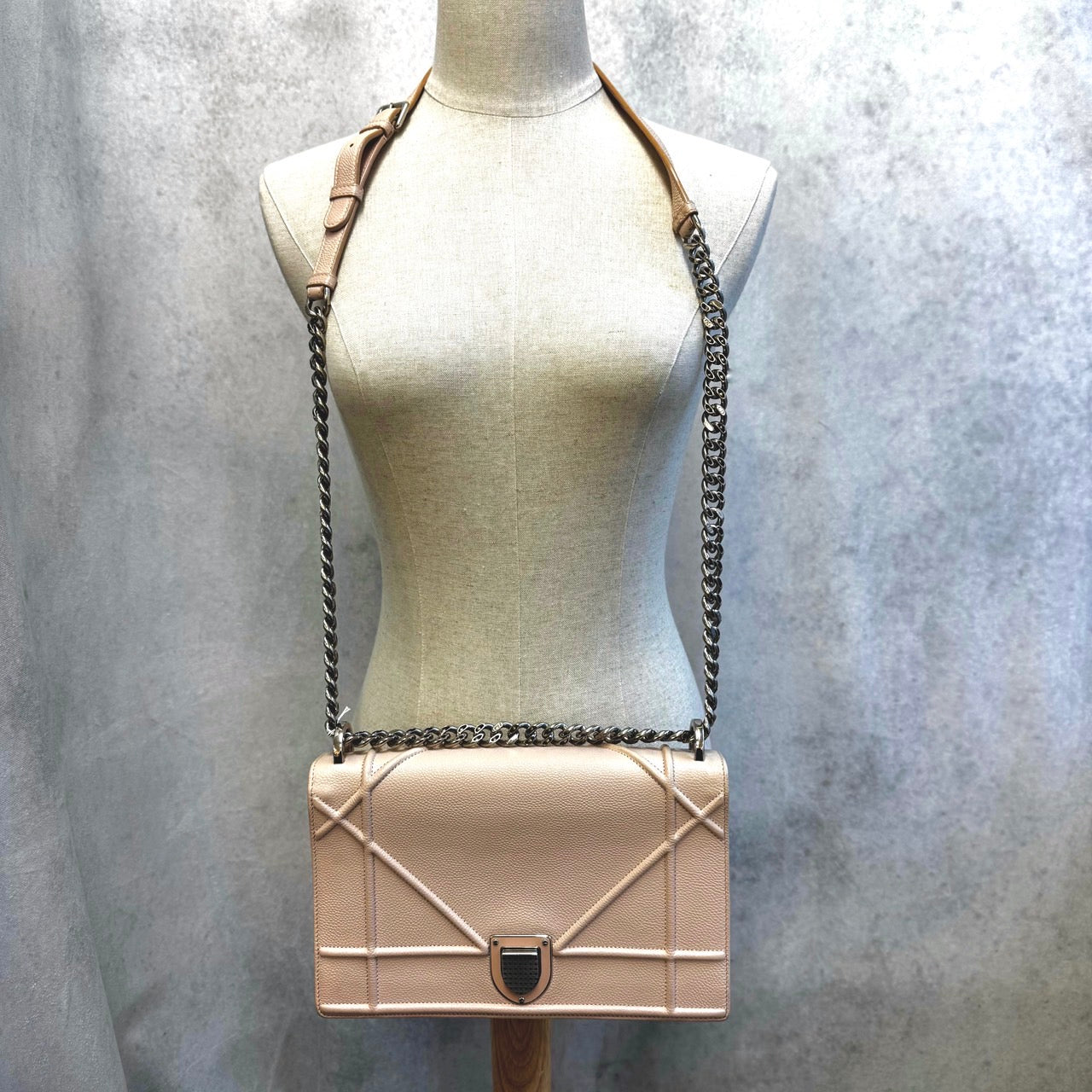 DIOR ディオラマ チェーンショルダー