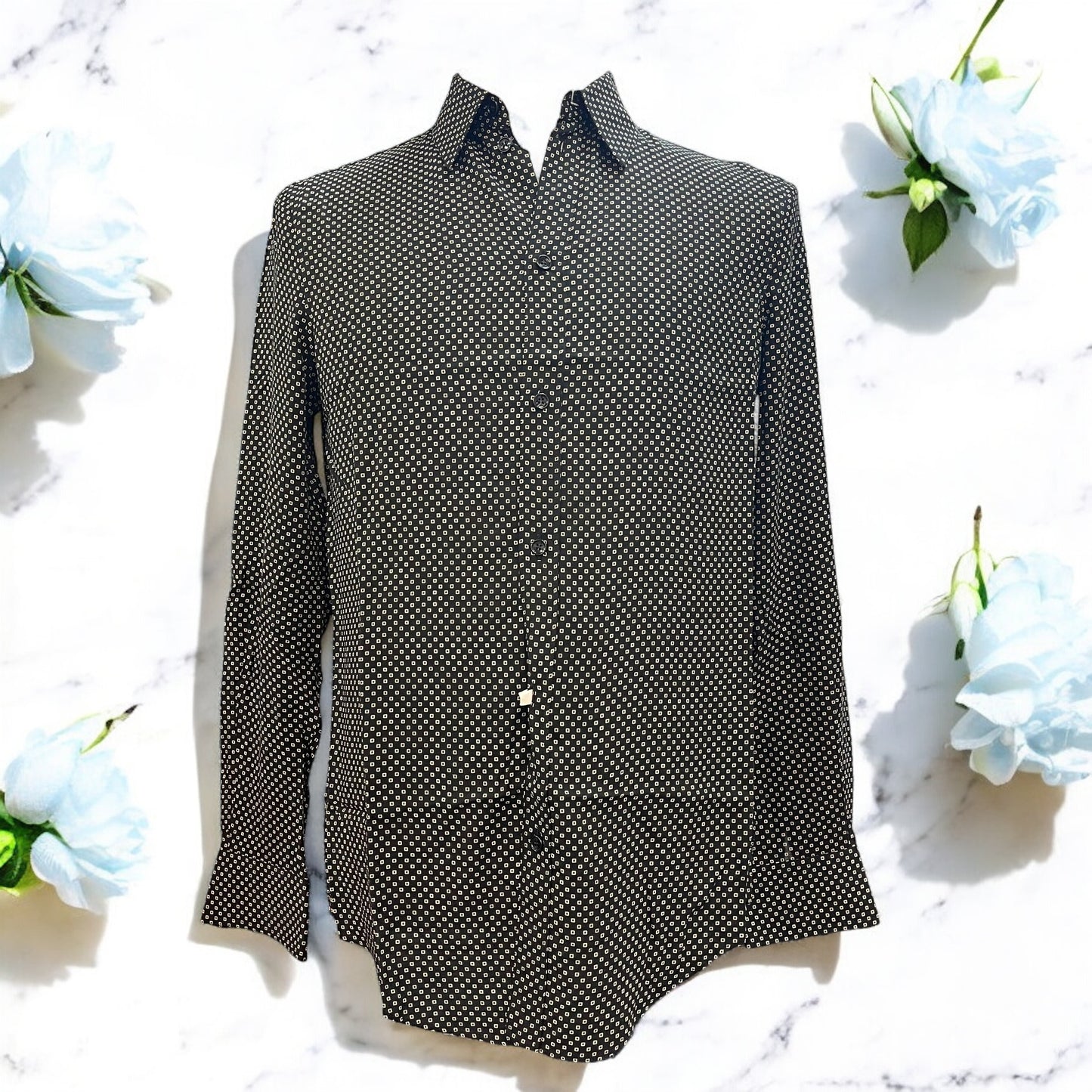 美品✨セリーヌ ドット シャツ ブラック