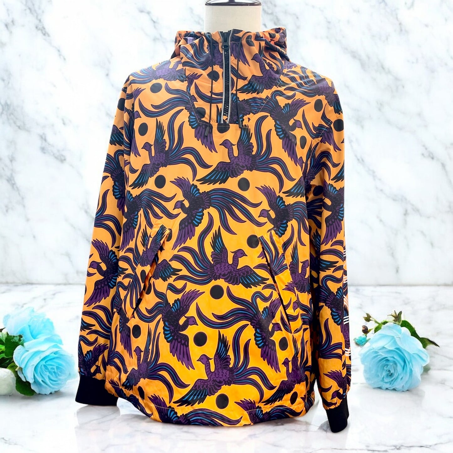 極美品✨ケンゾー ナイロン パーカー オレンジ