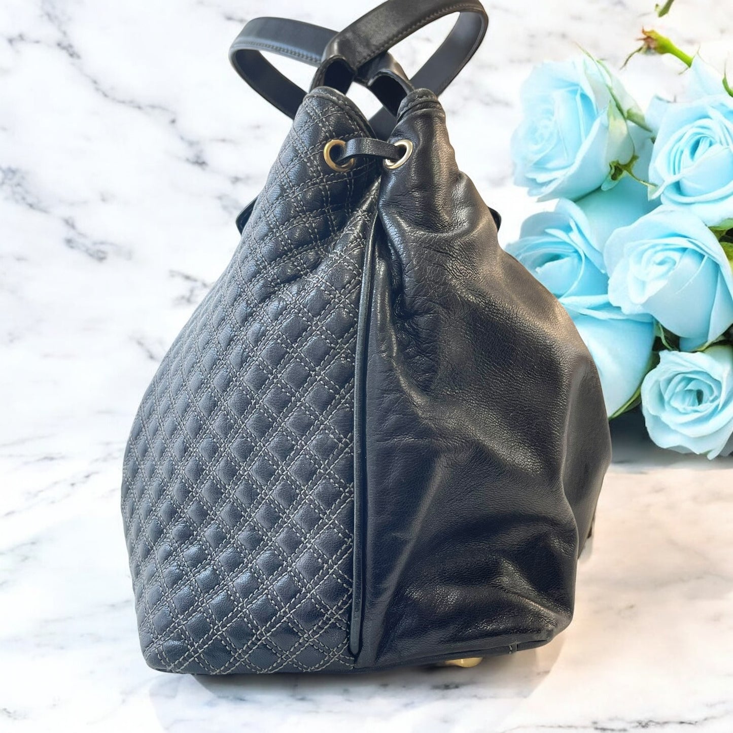 美品✨マークジェイコブ レザー トートバック ブラック