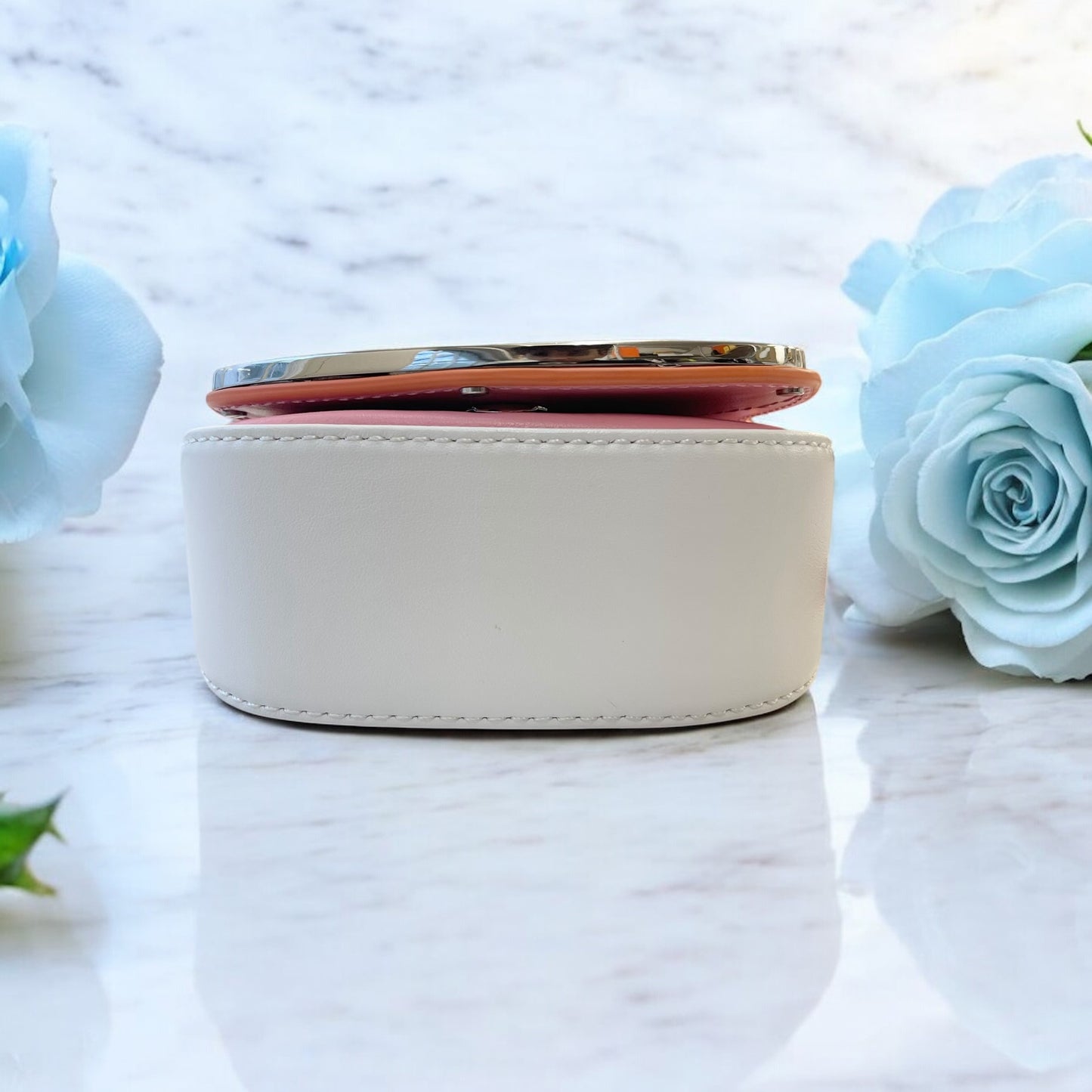 美品✨ディーゼル 1dr Dプレート ショルダーバック ピンク