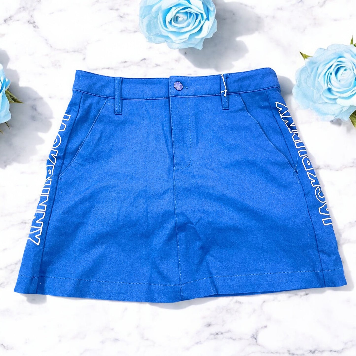 美品✨ジャックバニー ゴルフ スカート ウェア ブルー
