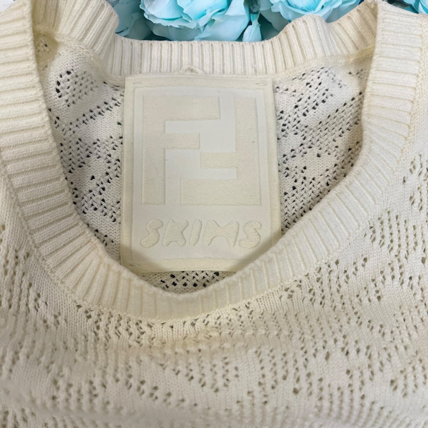 美品✨フェンディ スキムス コラボ ワンピース ベージュ