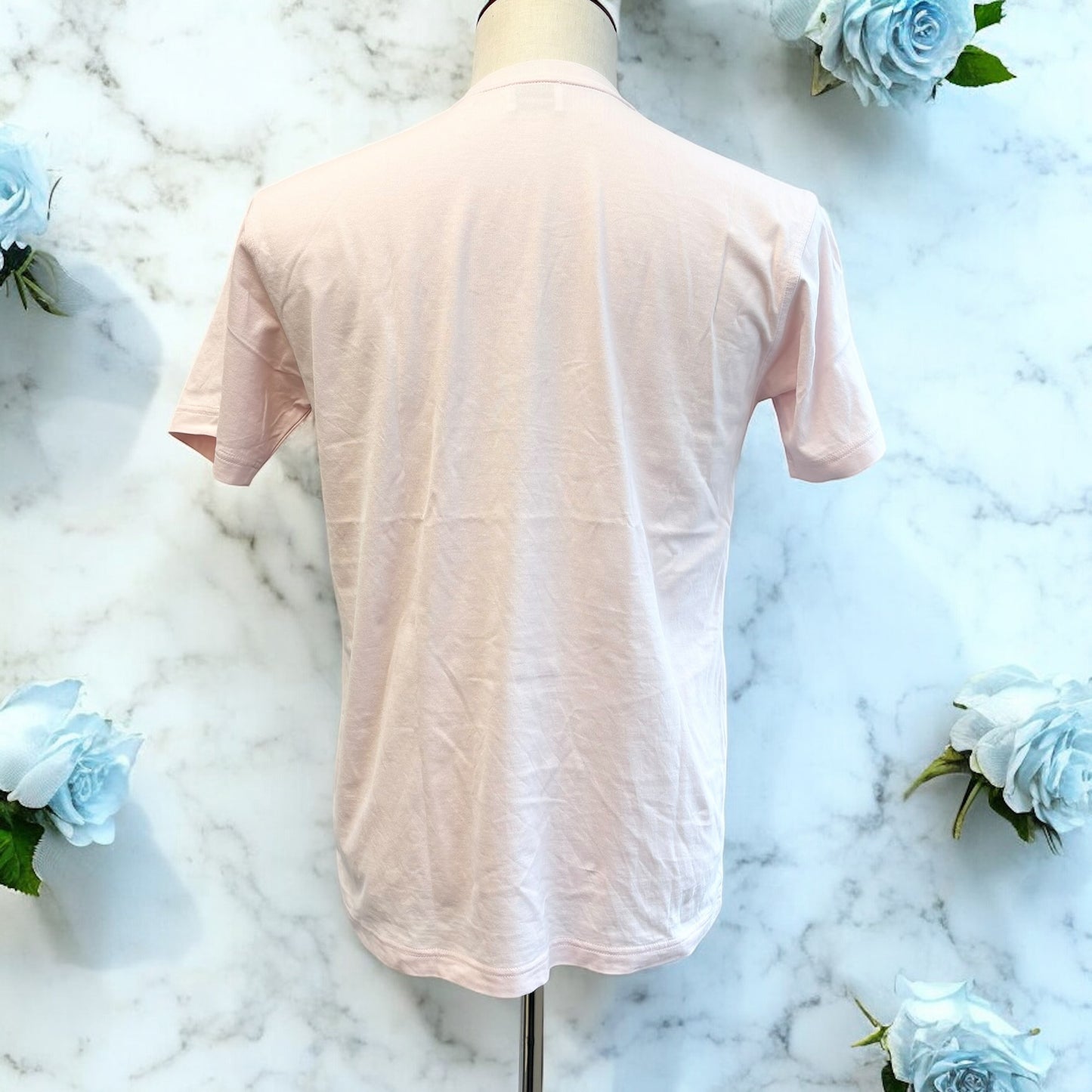 美品✨バーバリー プリントロゴ Tシャツ ピンク