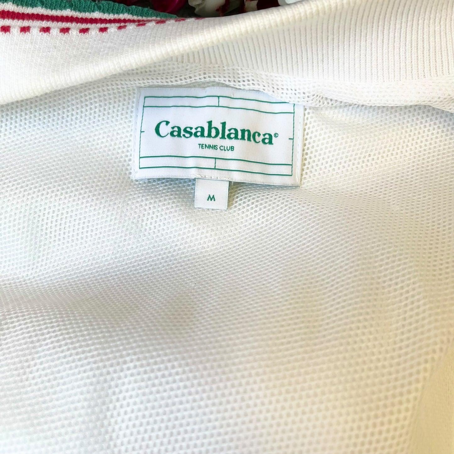 良品✨カサブランカ スカラップエッジ トラックジャケット ホワイト