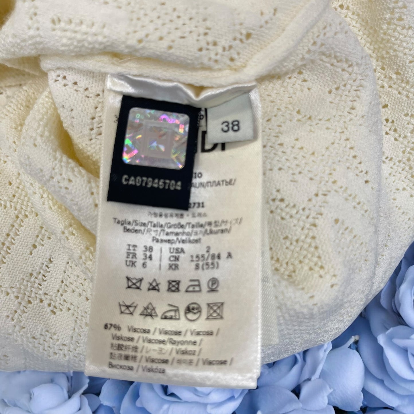 美品✨フェンディ スキムス コラボ ワンピース ベージュ