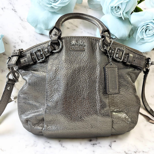 美品✨コーチ　マディソン　サッチェル　2way 　ショルダーバック　ゴールド